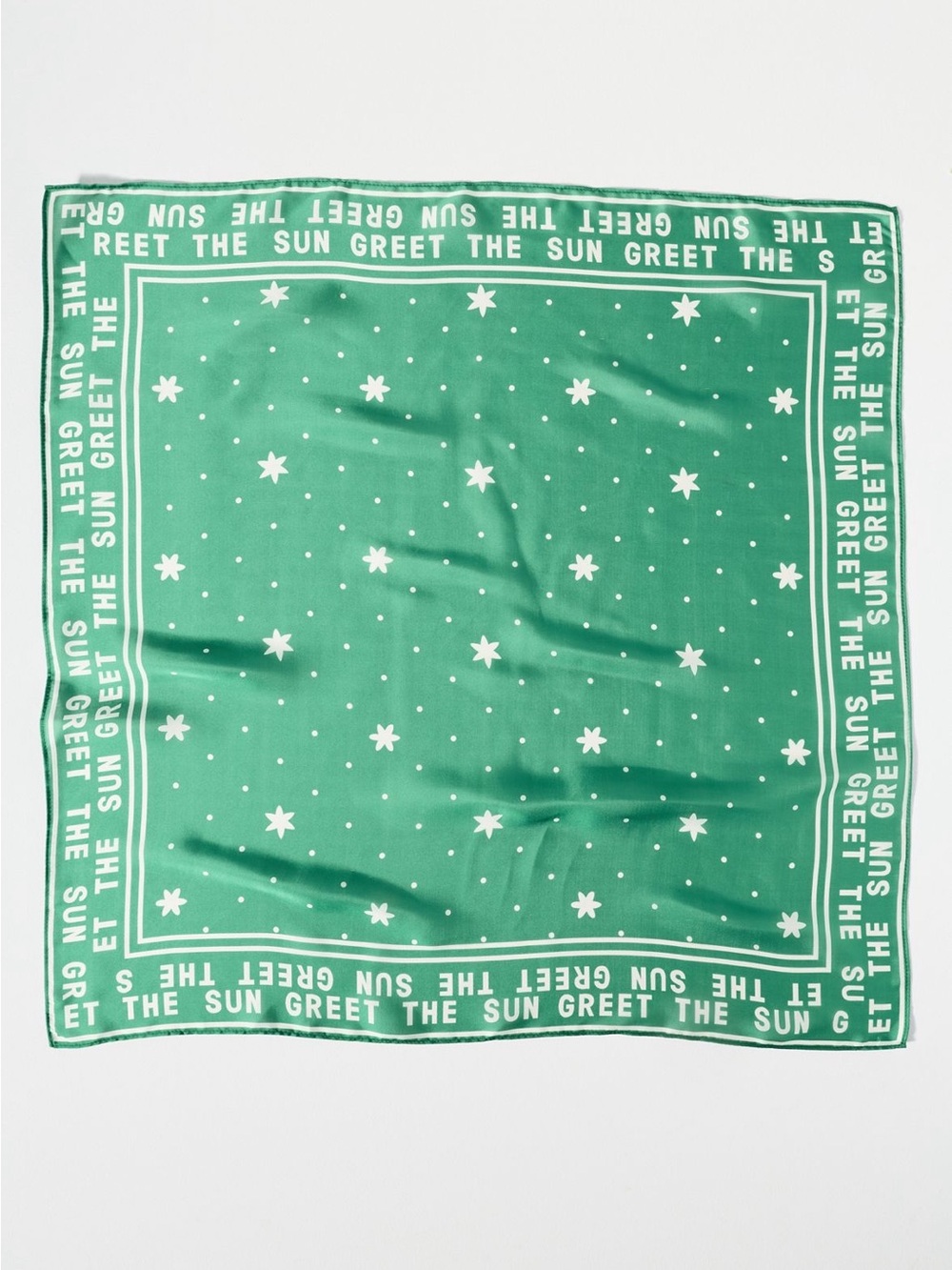 New! Anthropologie Celandine Greet The Sun 28” Neck Bag Hair Head Scarf NWOT